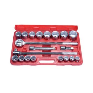 SKT SET 3/4In DR 21PCS ALLOY STEEL MET
