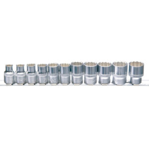 SKT SET 1/4In DR 12PT 11PCS MET