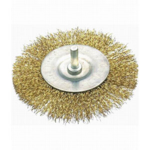WIRE WHEEL BRUSH 2PCS STEEL