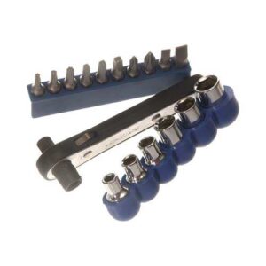 SC DR & SOCKET SET 17PCS MM