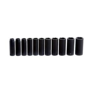 SKT SET 1/2In DR DP IMP 12PCS 10-24MM