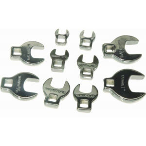 WR SET CROWFOOT 3/8In 10PCS SAE