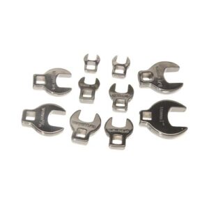 WR SET CROWFOOT 3/8In DR 10PCS METRIC