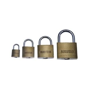 LOCK BRASS 20MM/SNGL