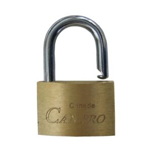 LOCK BRASS 30MM/SNGL