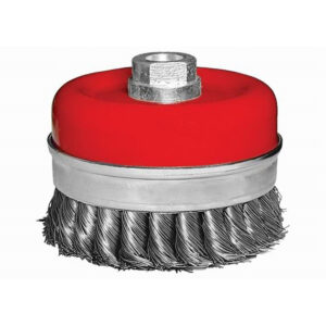 WIRE BRUSH 3In KNOTTED CUP TYPE