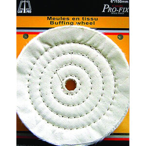 WIRE WHEEL 6In X 5/8In BUFFING 50PLY