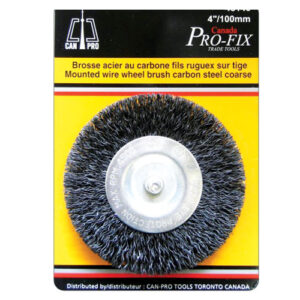 WIRE WHEEL BRUSH 2In STEEL
