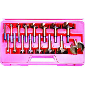 BIT FOSTNER SET 16PCS 1/4-2 1/8