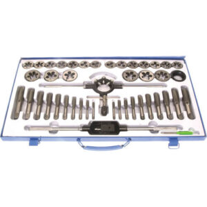 TAP & DIE SET 45PCS SAE ALLOY STL