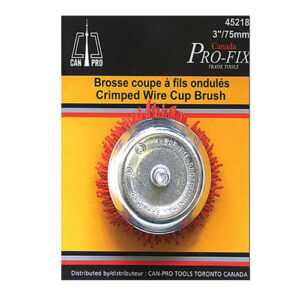 WIRE BRUSH 2In CUP TYPE ABS NYLON