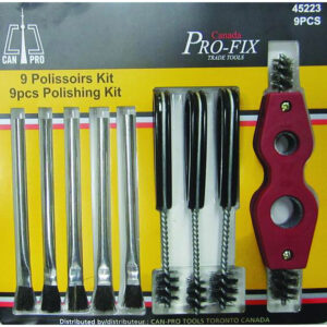 TUBE BRUSH KIT 9PCS
