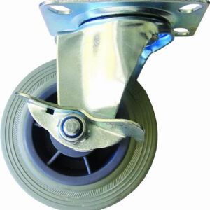CASTER 4In SW/BRAKE 55KG GRAY
