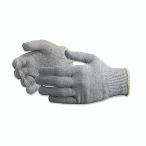 GLOVE KNIT GREY /DZ (L)