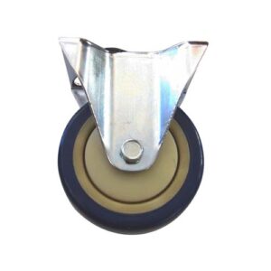 CASTOR 3In FIX B-B 40KG BLUE