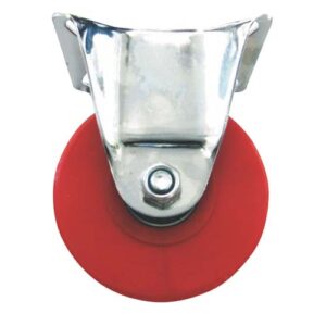 CASTOR 5In FIX B-B 150KG RED