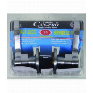 DOOR LOCK ENT G3 SOLID STL LVR REV