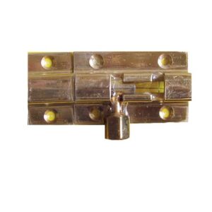 DOOR LOCK MORTISE CYL BRASS 208 SS
