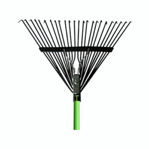 GARD LEAF RAKE 24TEETH W/TUB F/G HDL