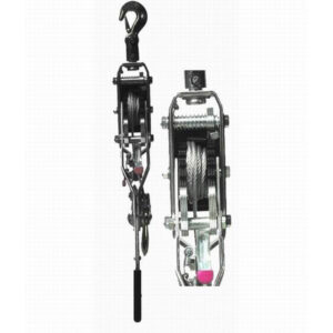CABLE PULLER 4TON D/GEAR 3 HOOKS CP