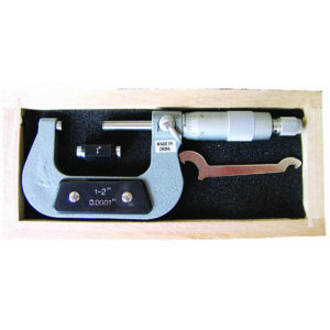 MICROMETER 1-2In WOOD BOX