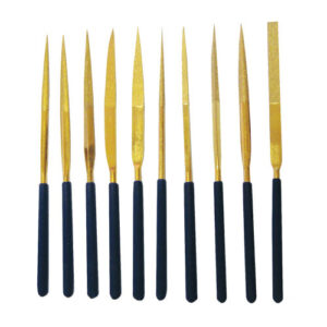 FILE NEEDLE DIAMOND 3X160X10 TITANIUM