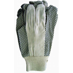 GARDEN GLOVES COTTON DOTTED /DZ