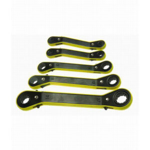 WR BOX END RATCHET OFFSET 5 PCS SAE