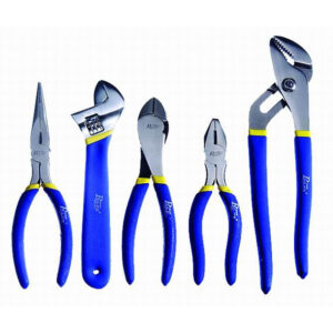 PLIER SET 5PCS MATTE BLUE HDLS
