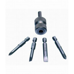 BIT SET W/QUICK CHANGE COUPLER 5 PCS