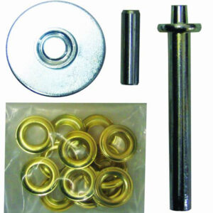 GROMT TOOL SET 3/8In W/10 GROMMETS