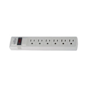 EL POWER BAR 6OUTLET W/S 6FT CORD