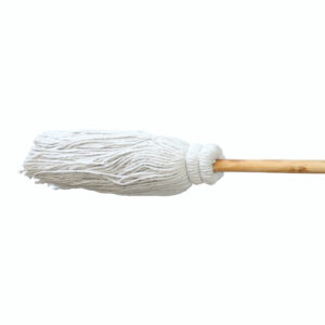MOP COTTON 8OZ WOOD HDL