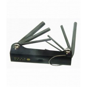 HEX KEY SET FOLD 8PCS MET 1.5-6MM